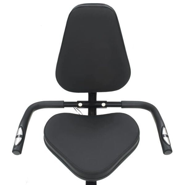 vidaXL magnetisk liggende motionscykel med pulsmåler