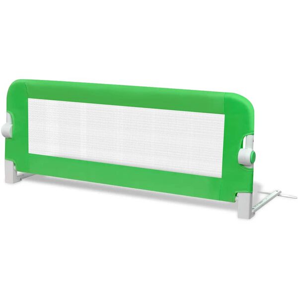 vidaXL sengegelænder til barneseng 102 x 42 cm grøn