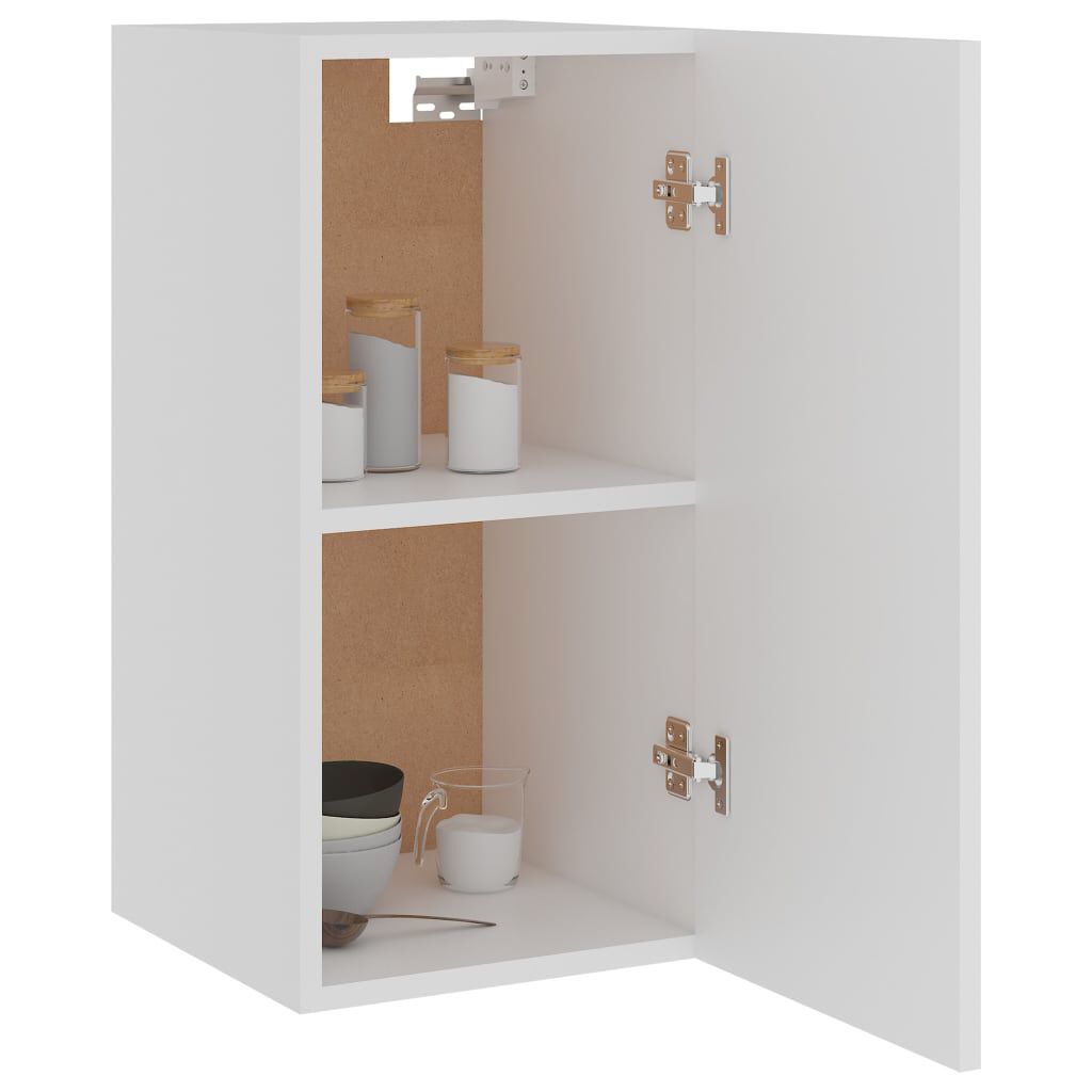 vidaXL vægskab Lyon 29,5x31x60 cm konstrueret træ hvid