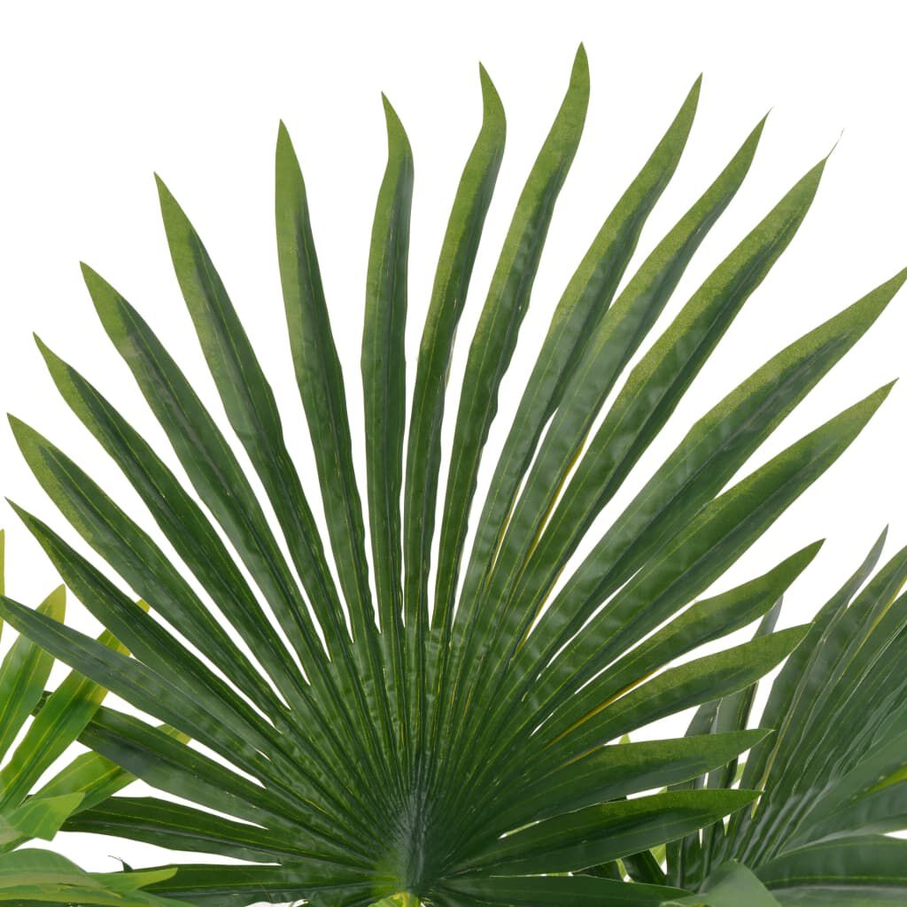 vidaXL kunstig palmeplante med potte 70 cm grøn