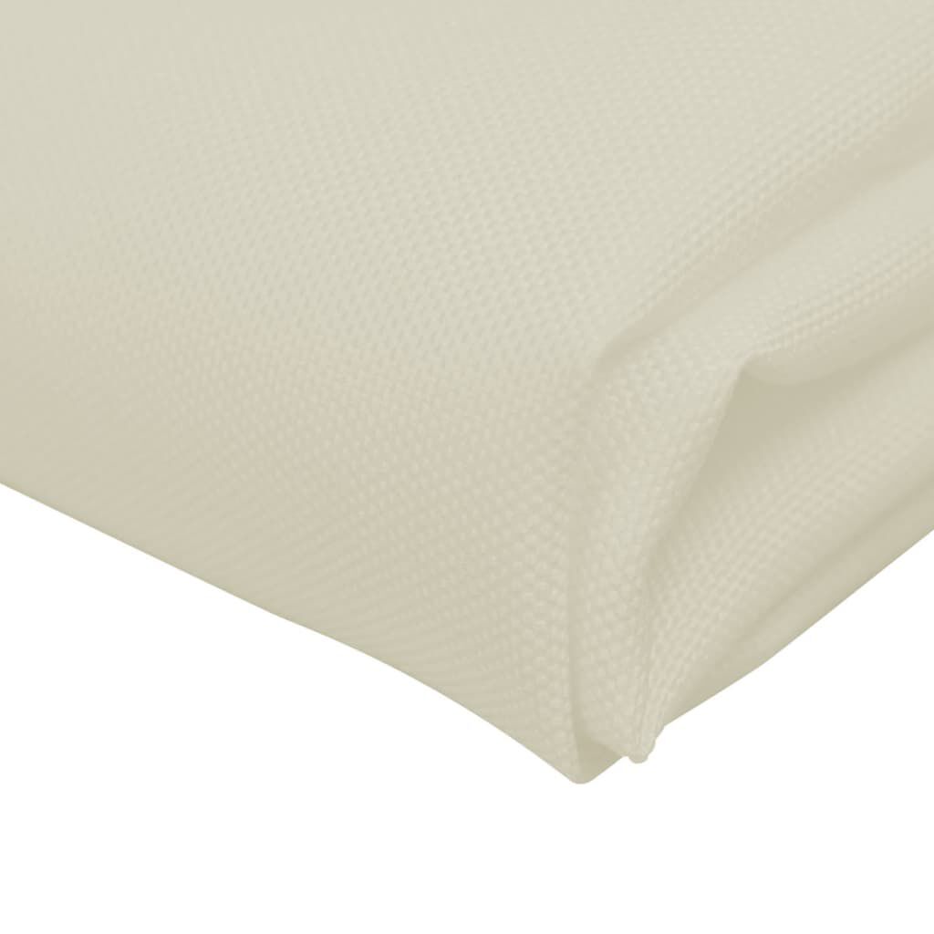 vidaXL middagsservietter 10 stk. cremefarvet 50x50 cm