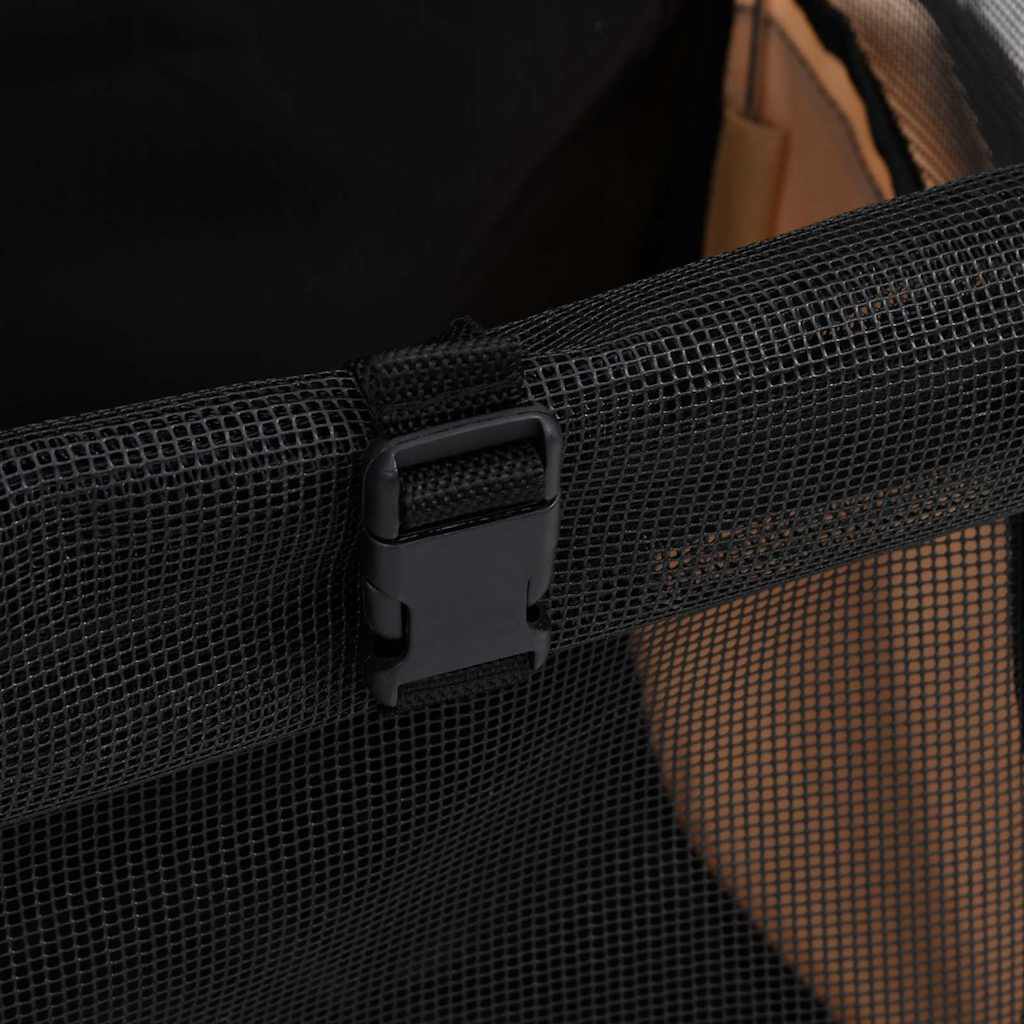 vidaXL foldbar kæledyrsvogn multifunktionel beige