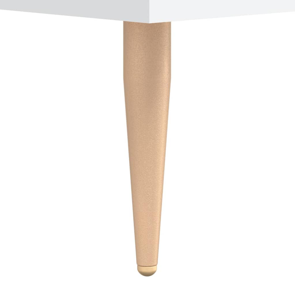 vidaXL skab 90x34x80 cm konstrueret træ hvid