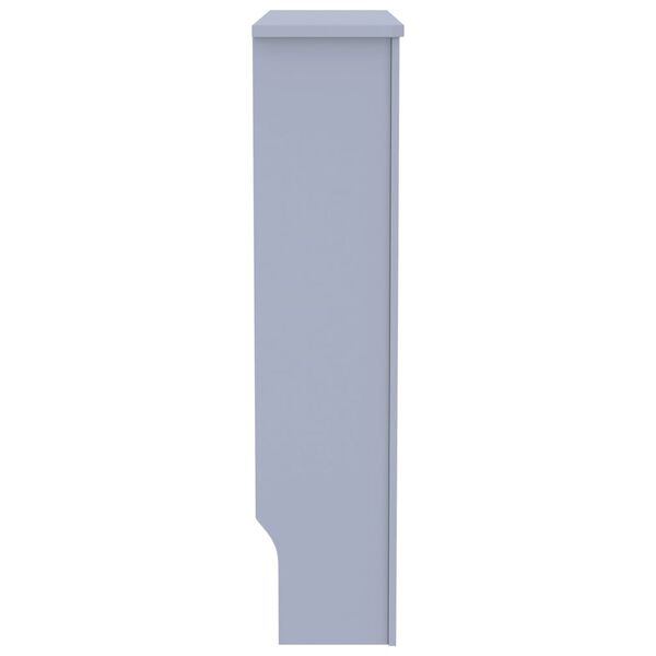 vidaXL radiatorskjuler 78 cm MDF grå