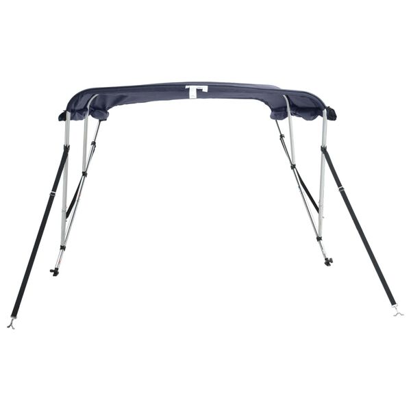 vidaXL biminitop med 3 buer og sidevægge 183x(137-152)x137 cm