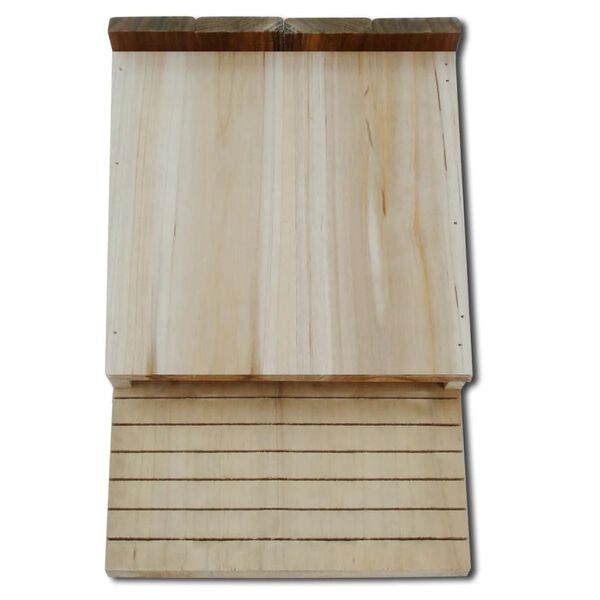 vidaXL flagermuskasse 4 stk. træ 22 x 12 x 34 cm