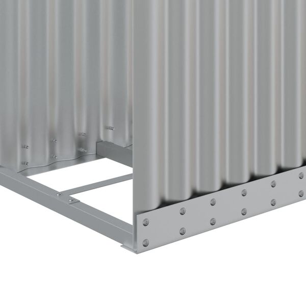 vidaXL brændestativ 40x45x100 cm galvaniseret stål grøn