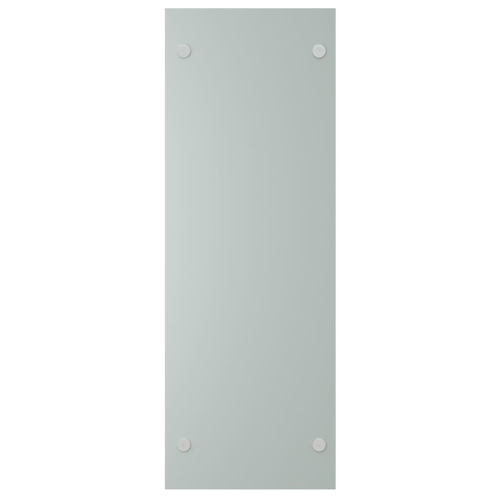 vidaXL brændestativ 40x35x100 cm hærdet glas hvid