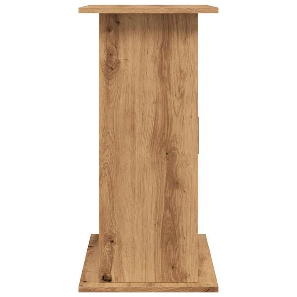 vidaXL akvariebord 81x36x73 cm konstrueret træ antikt eg